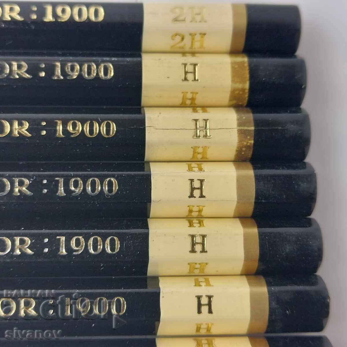 Lot de 7 creioane BOHEMIA WORKS TOISON D'OR 1900 #5838 - 6 Lot de 7 creioane BOHEMIA WORKS TOISON D'OR 1900 #5838 - 6