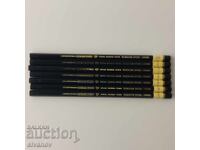 Lot de 7 creioane BOHEMIA WORKS TOISON D'OR 1900 #5838