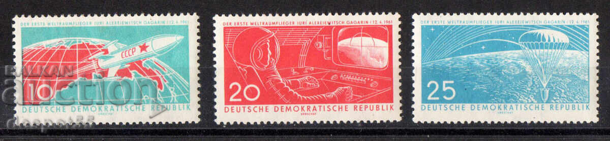 1961. GDR. Manned Spaceflight 1961. GDR. Manned Spaceflight