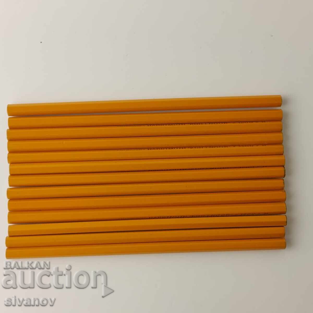 Lot of 13 HARDTMUTH KOH-I-NOOR 1500 H pencils #5841 - 6