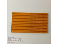 Lot de 13 creioane HARDTMUTH KOH-I-NOOR 1500 H #5841