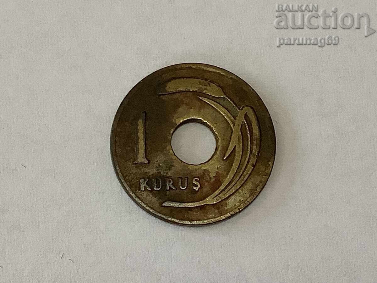 Δημοκρατία της Τουρκίας 1 kurush 1949 godina με τιμή 3.50 BGN | € 1.79