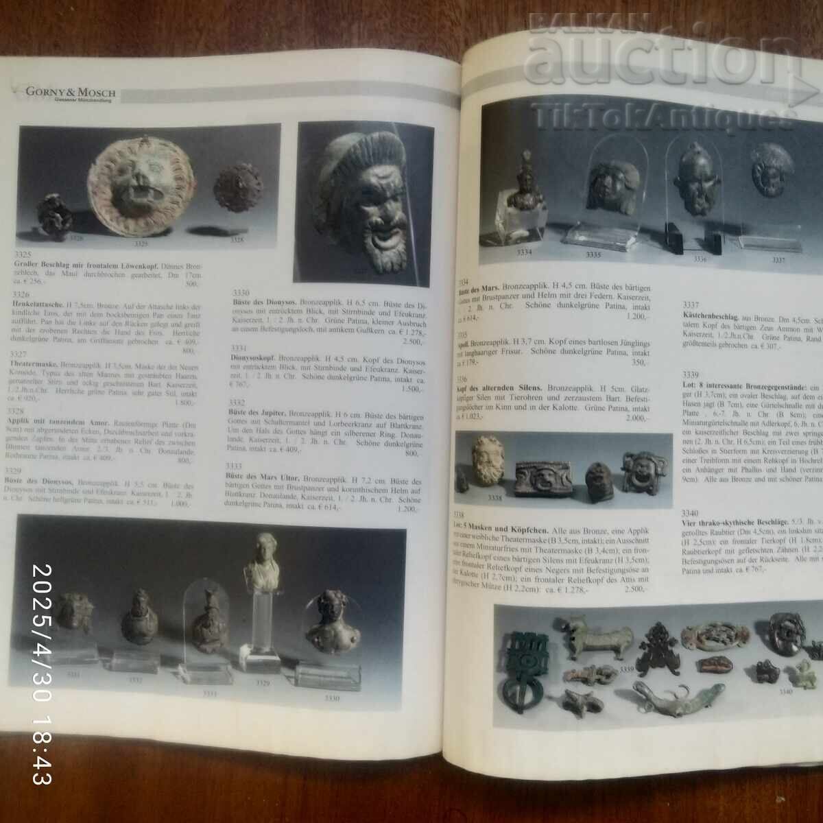 Livrarea Catalog de licitație pentru Gorny și Mosh