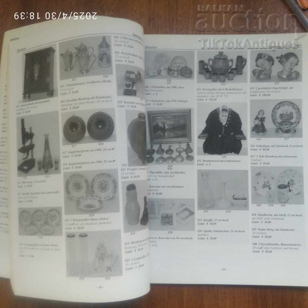 Livrarea Licitație pentru articole din secolul al XIX-lea și începutul secolului al XX-lea