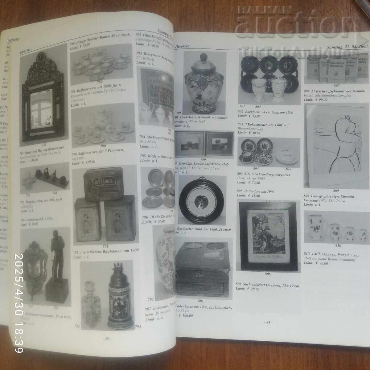 Licitație pentru articole din secolul al XIX-lea și începutul secolului al XX-lea - 6