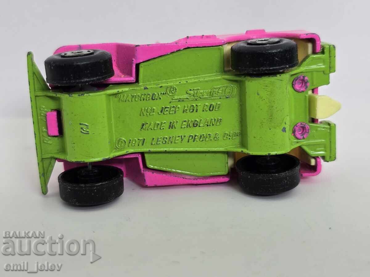 LESNEY MATCHBOX- 2 B Jeep Hot Rod 1971 - 7