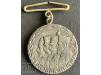 6070 Kingdom of Bulgaria medal Tsar Ferdinand I from 1916. Zinc