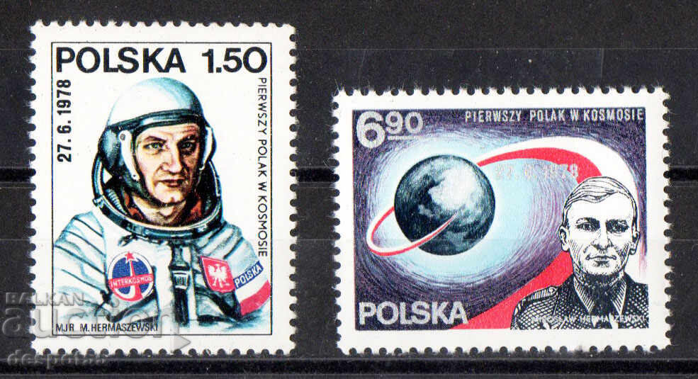1978. Polonia. Programul Intercosmos: Prima zbor în Cosmos