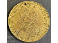 6077 Regatul Bulgariei pandantiv din alamă Țarul Rusiei Alexandru