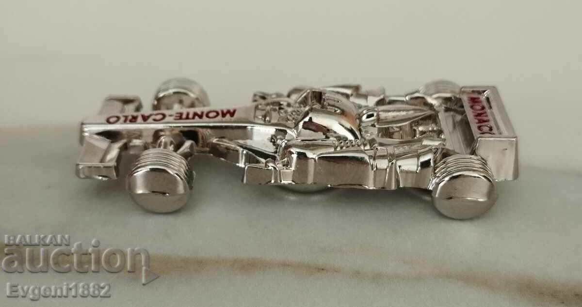 Delivery of Monaco Monte-Carlo Formula 1 Race Car Refrigerator Magnet