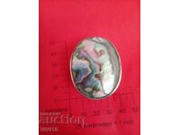 Antique jewelry box, mother-of-pearl