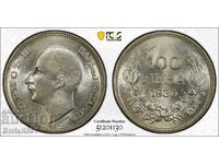 Bulgaria 100 Leva 1930 MS61