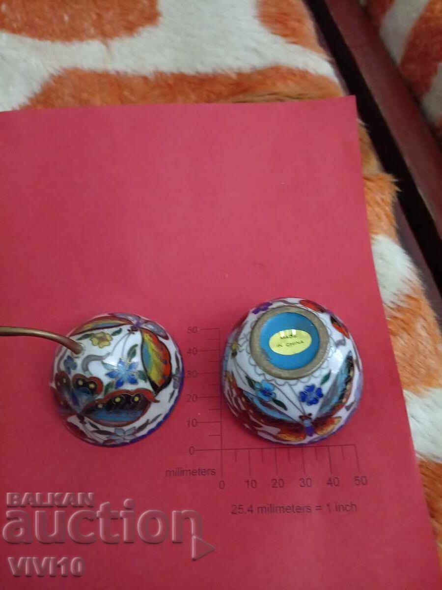 Аукцион Старинна кутия за бижута, бронз,Позлата