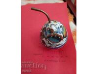 Cutie de bijuterii antic, bronz, aurire