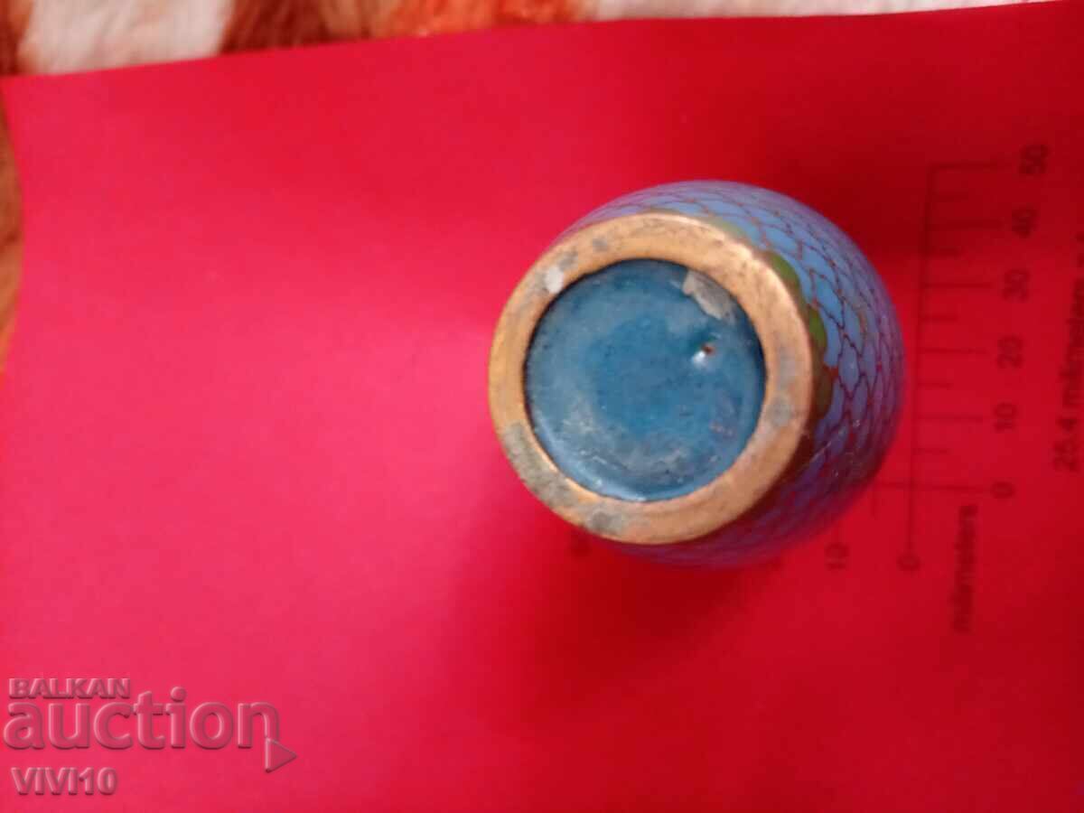 Livrarea Vază veche email, cloisonné Livrarea Vază veche email, cloisonné
