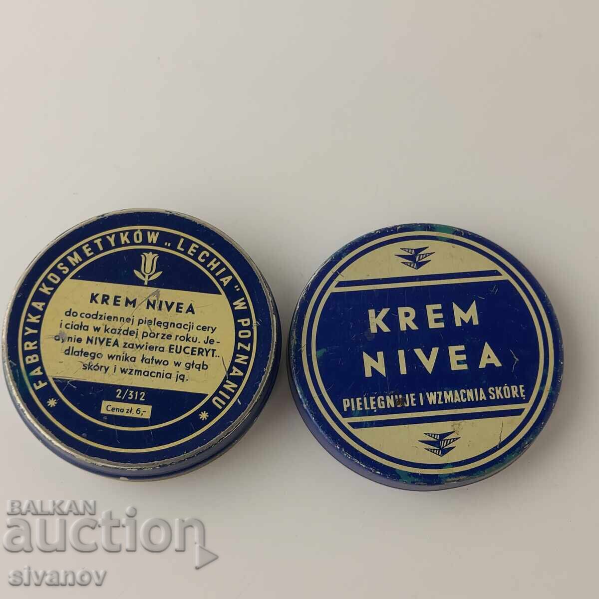 Delivery of Interesting old metal box of Nivea cream NIVEA #5848