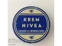 Cutie metalică veche interesantă de cremă Nivea NIVEA #5848