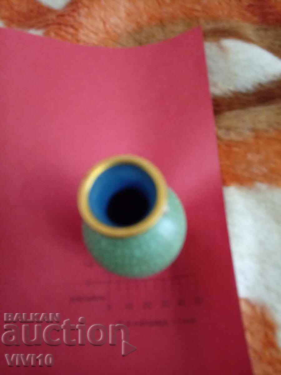 Licitație Vază veche email, cloisonné