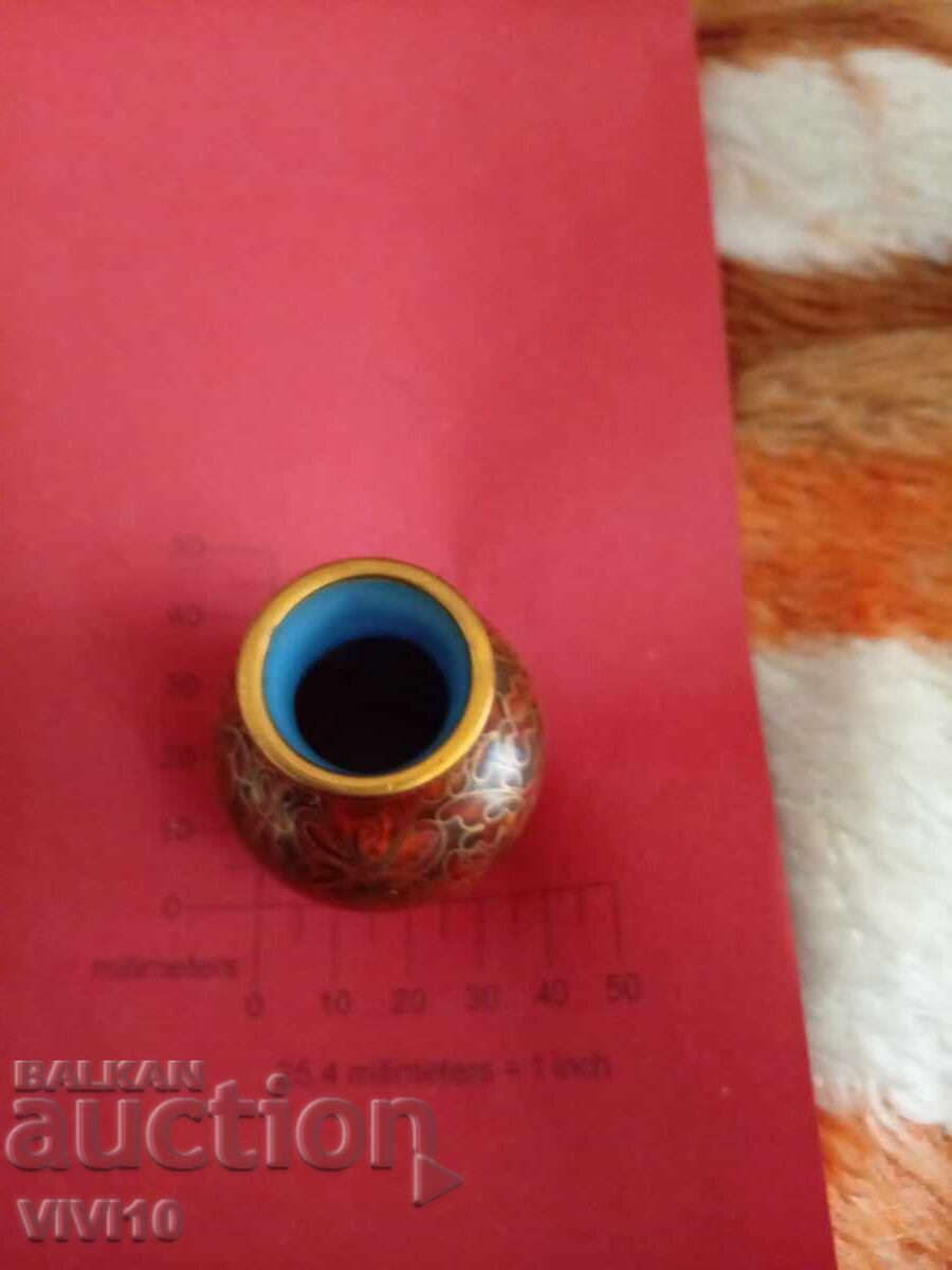 Licitație Vază veche email, cloisonné Licitație Vază veche email, cloisonné