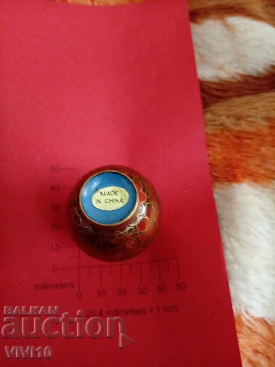 Livrarea Vază veche email, cloisonné