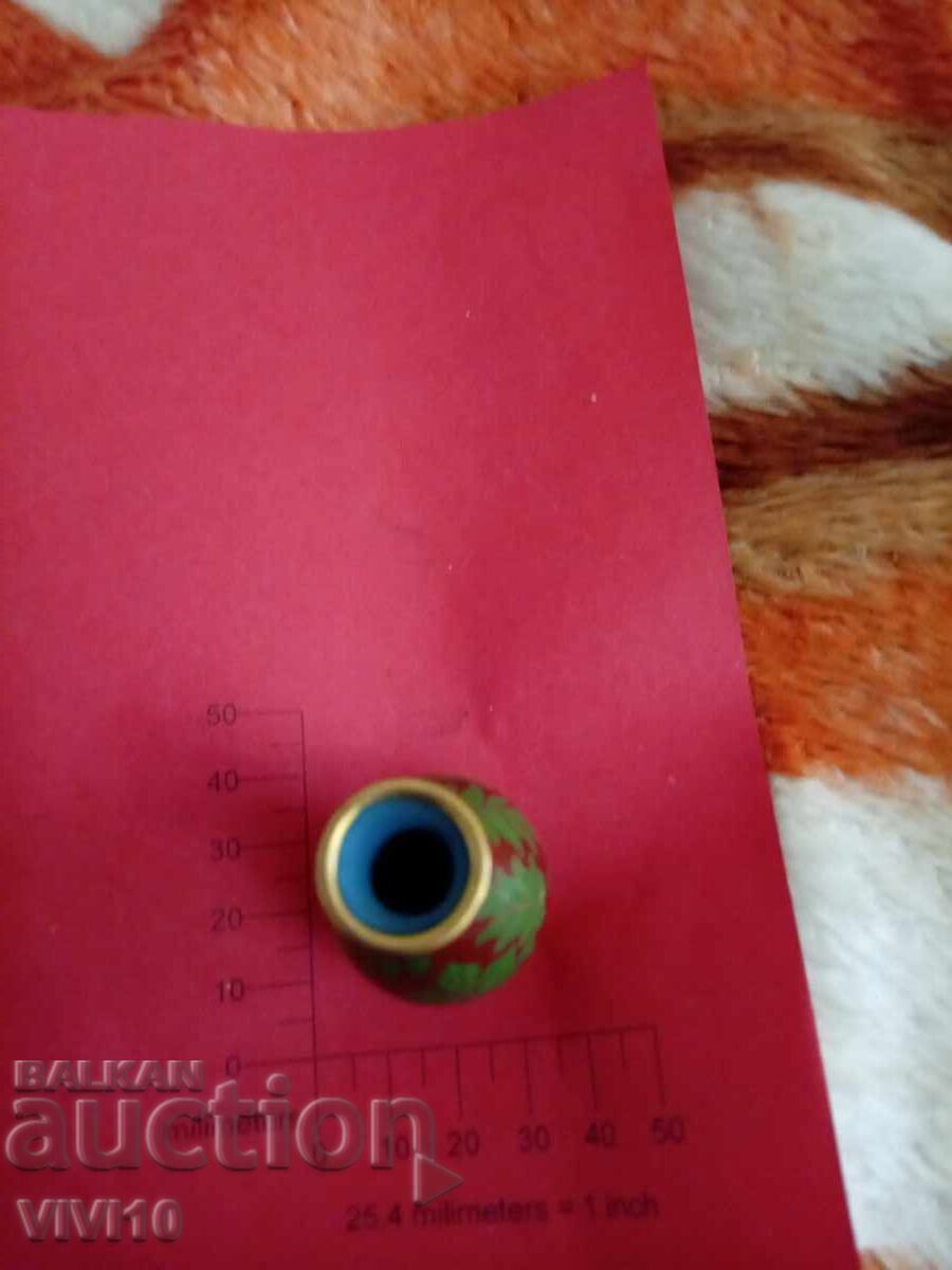 Licitație Vază veche email, cloisonné