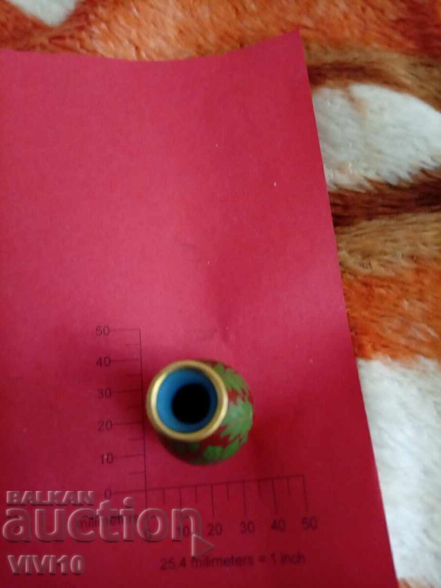 Licitație Vază veche email, cloisonné
