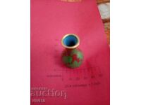 Vază veche email, cloisonné