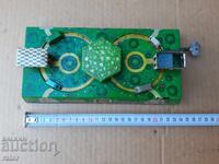 Стара ламаринена механична играчка автомобилче СССР . Работи