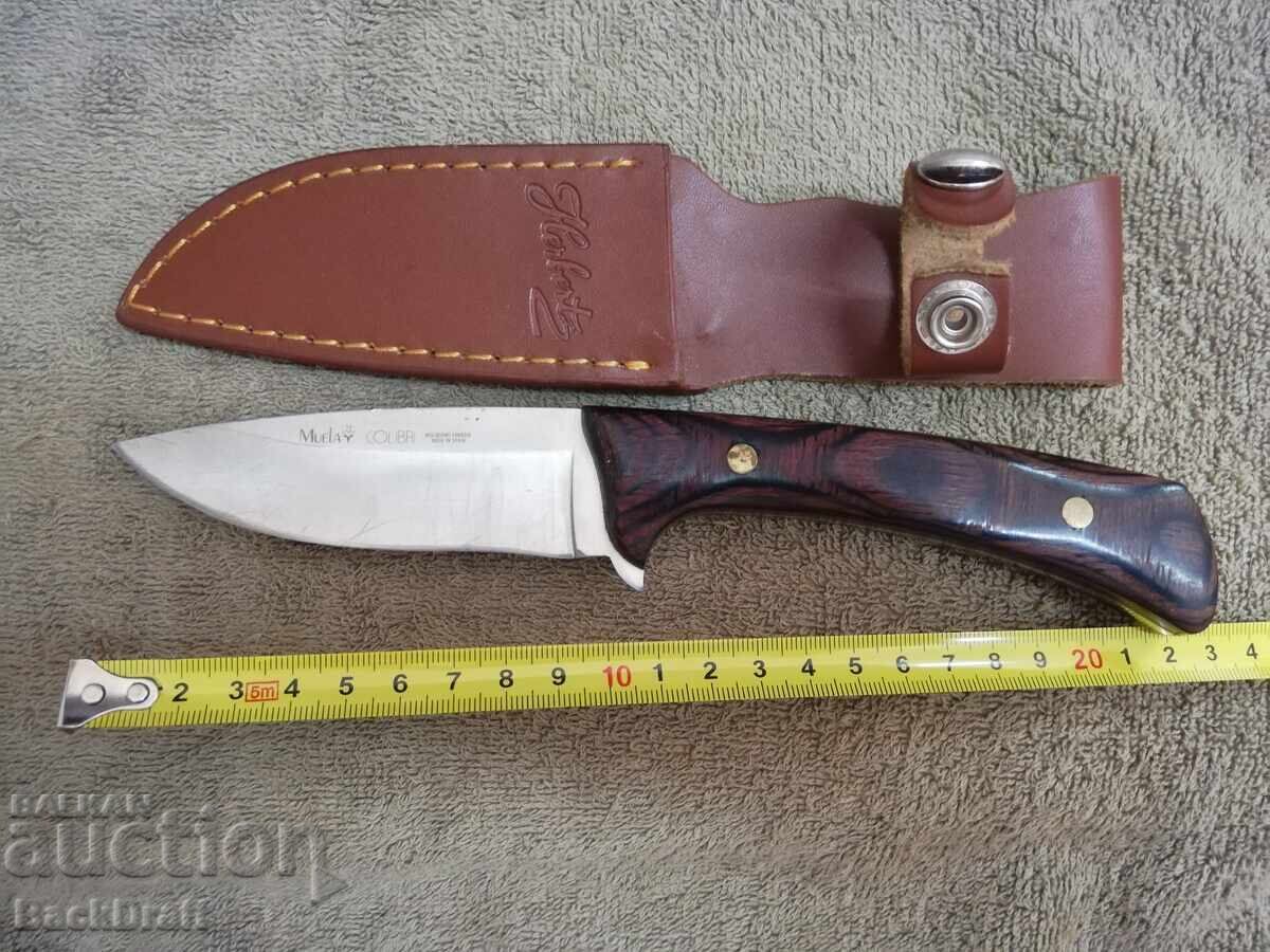 Cuțit de vânătoare Muela, Muela Turistic, Lamă cu teacă cu preț 119.00 BGN | € 60.84 Cuțit de vânătoare Muela, Muela Turistic, Lamă cu teacă cu preț 119.00 BGN | € 60.84