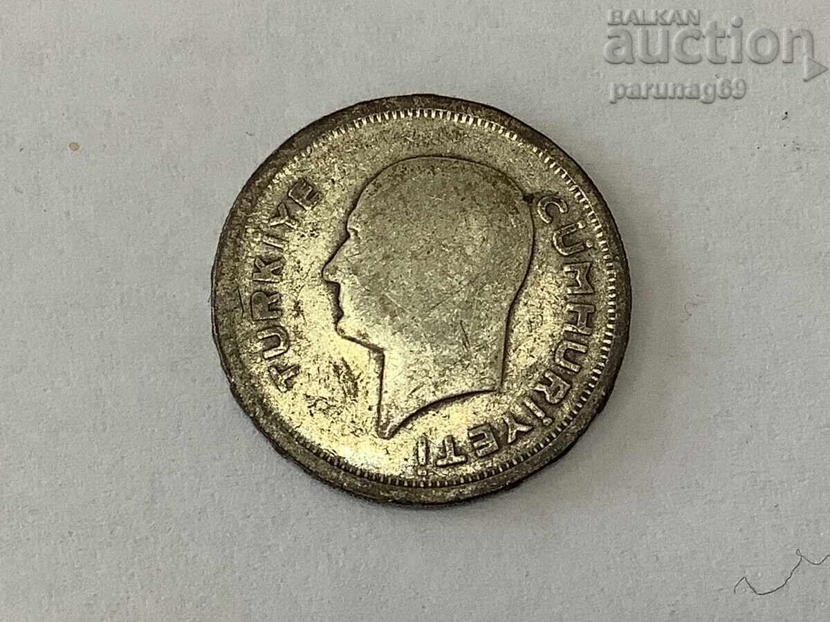 Τουρκική Δημοκρατία 25 Κουρούς 1935 Ασημένιο 0.830 με τιμή 9.00 BGN | € 4.60