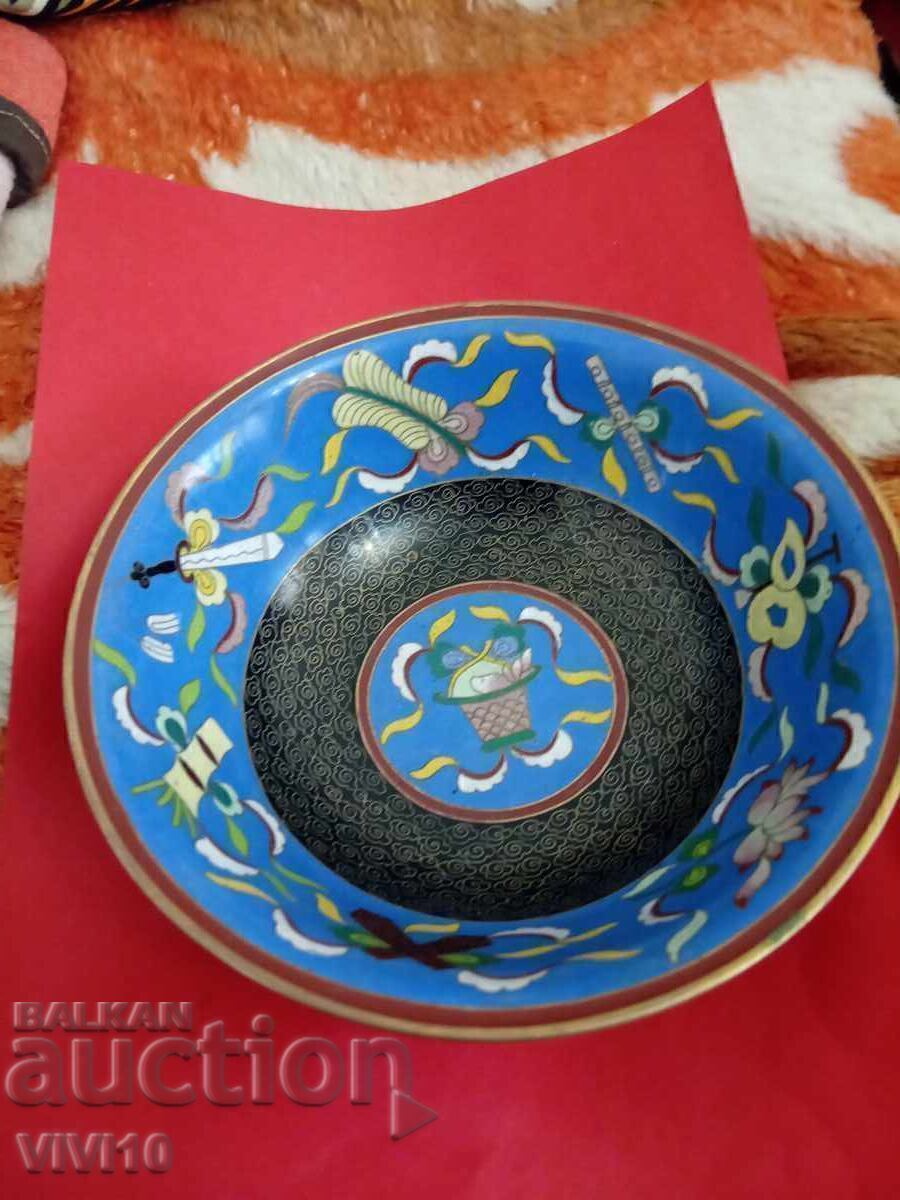 Bol vechi, email, cloisonné Bol vechi, email, cloisonné
