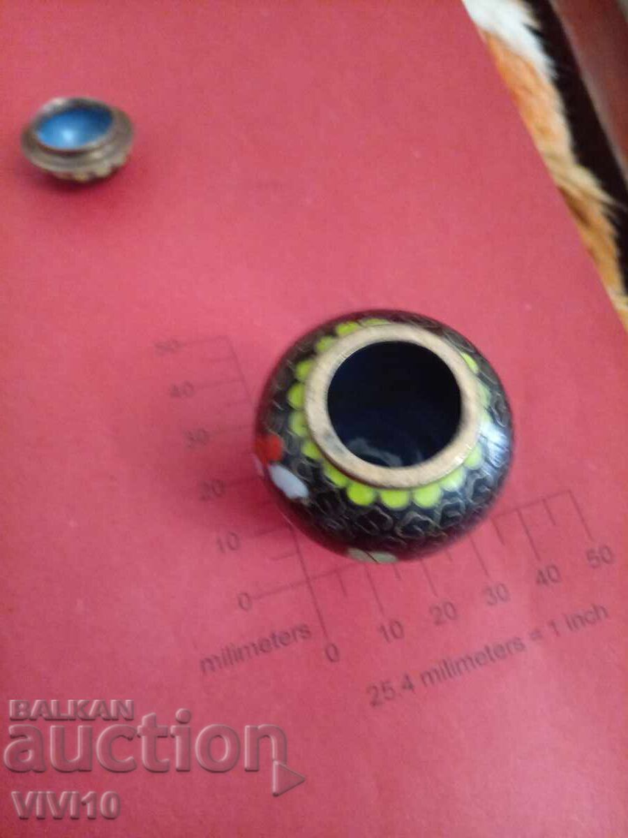 Licitație Cutie veche, email, cloisonné