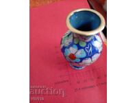 Antique enameled vase, cloisonné