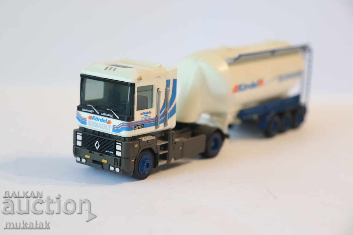 ALBEDO  H0 1/87 RENAULT MAGNUМ ЦИМЕНОВОЗ КАМИОН   МОДЕЛ  ТИР с цена 35.00 лв. | € 17.90