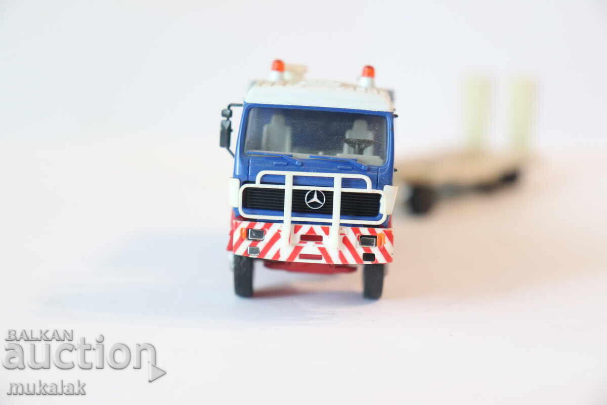 HERPA H0 1/87 MERCEDES ΦΟΡΤΗΓΟ ΜΕ ΜΕΤΑΦΟΡΙΚΟ ΚΑΜΠΙΝΑΣ ΜΟΝΤΕΛΟ - 5
