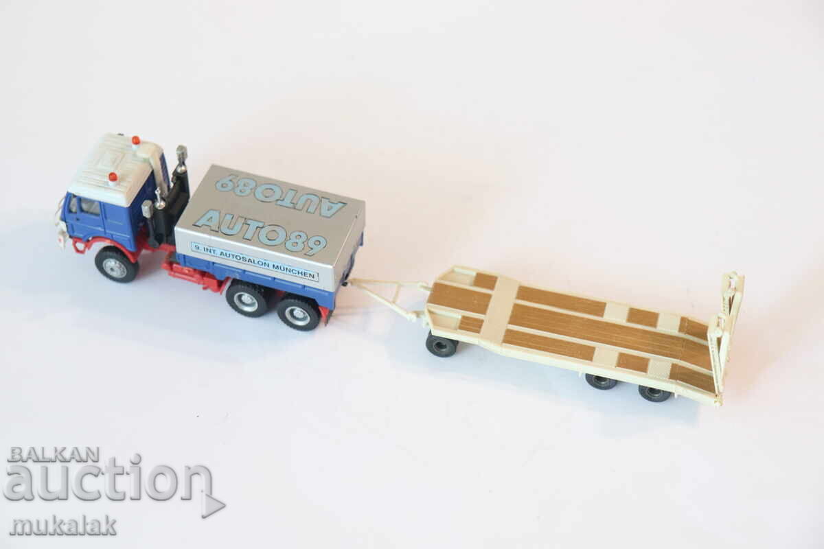 HERPA H0 1/87 MERCEDES ΦΟΡΤΗΓΟ ΜΕ ΜΕΤΑΦΟΡΙΚΟ ΚΑΜΠΙΝΑΣ ΜΟΝΤΕΛΟ - 7