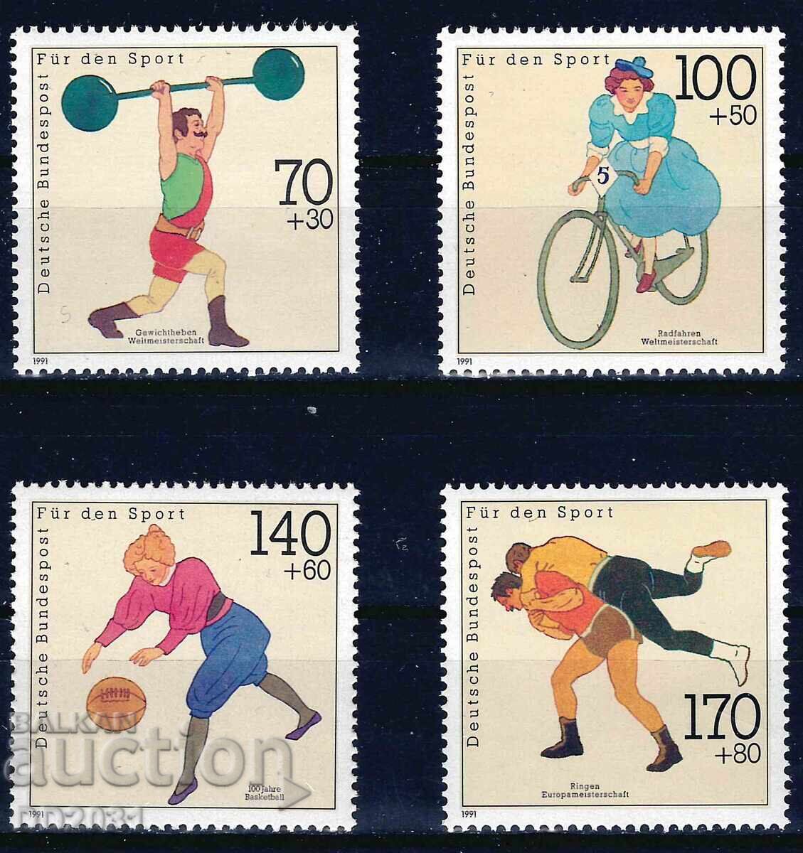 Γερμανία 1991 - σπορ MNH