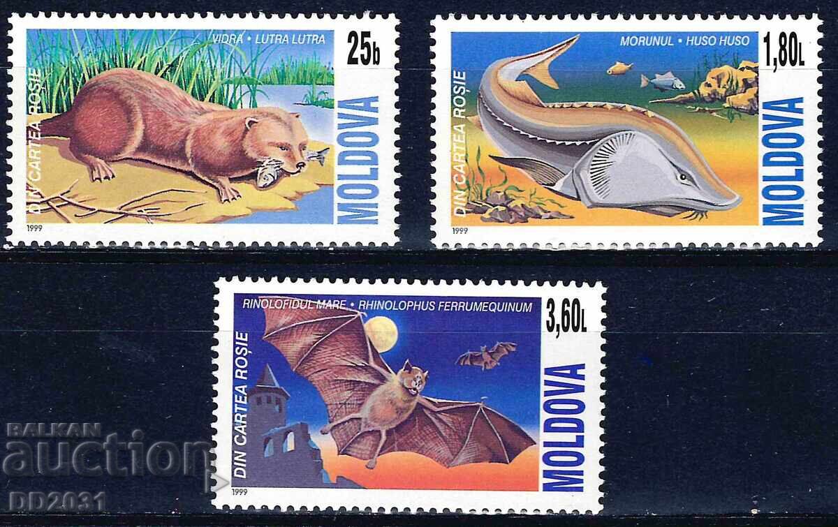 Молдова 1999 - фауна MNH