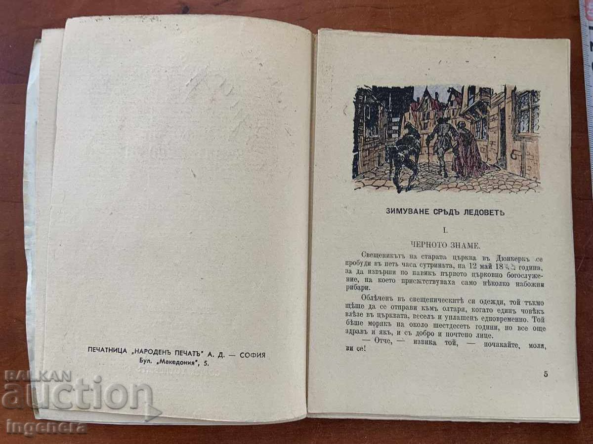 Licitație JULES VERNE - ZIMUIRE PRINTRE GHEȚURI Licitație JULES VERNE - ZIMUIRE PRINTRE GHEȚURI