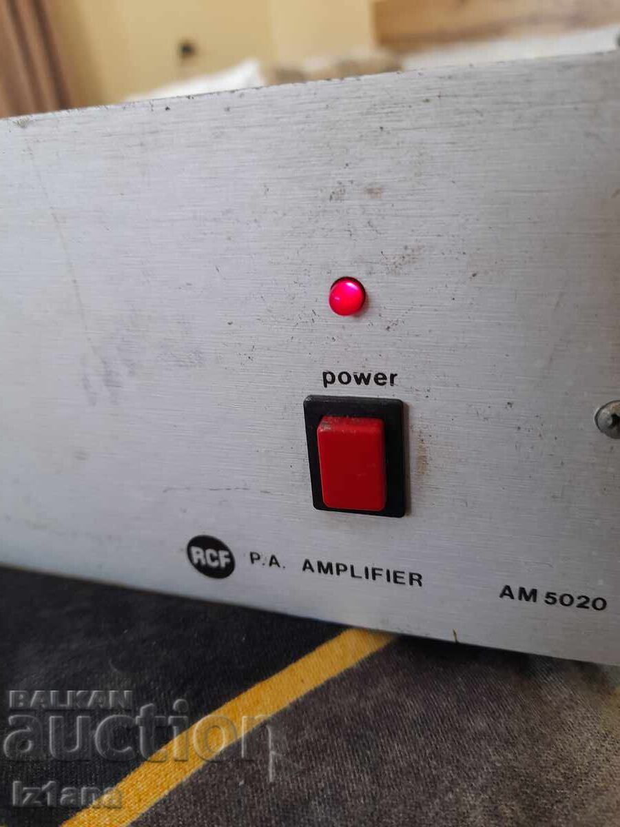 Amplificator RCF AM 5020, second hand - 7 Amplificator RCF AM 5020, second hand - 7