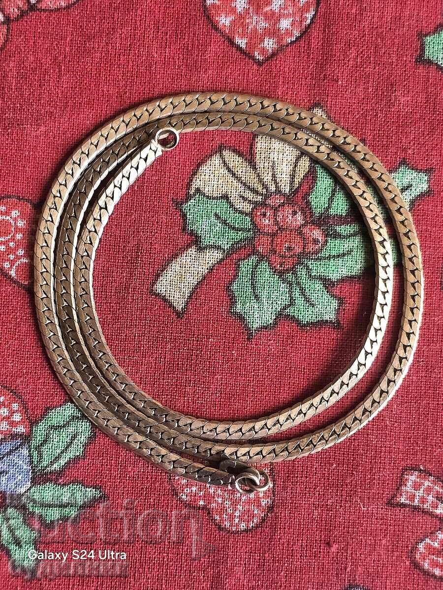 Solid Silver Chain. 44cm BZC. I'm listing over 100 Auctions with price 39.99 BGN | € 20.45 Solid Silver Chain. 44cm BZC. I'm listing over 100 Auctions with price 39.99 BGN | € 20.45