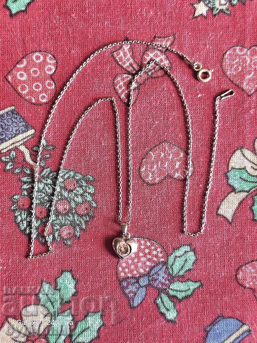 Auction Silver chain with pendant. 45cm. I'm listing over 100 Auctions Auction Silver chain with pendant. 45cm. I'm listing over 100 Auctions