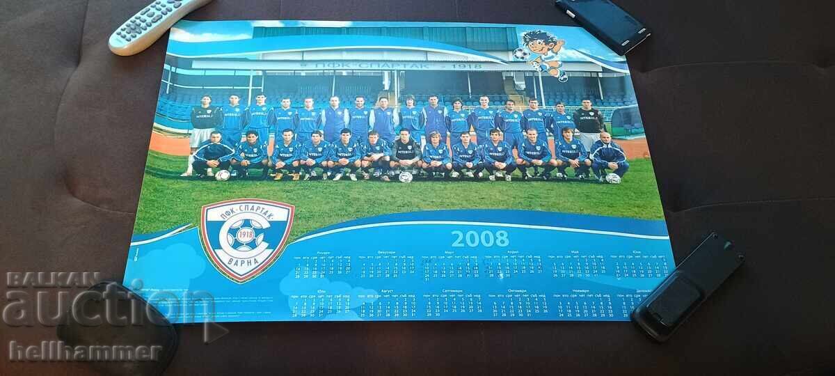 Wall calendars Spartak Varna Wall calendars Spartak Varna