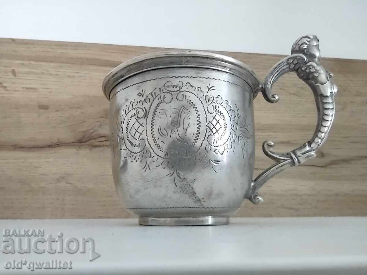 Ceașcă de cafea din ARGINT, ARGINT cu ștampile cu preț 497.00 BGN | € 254.11