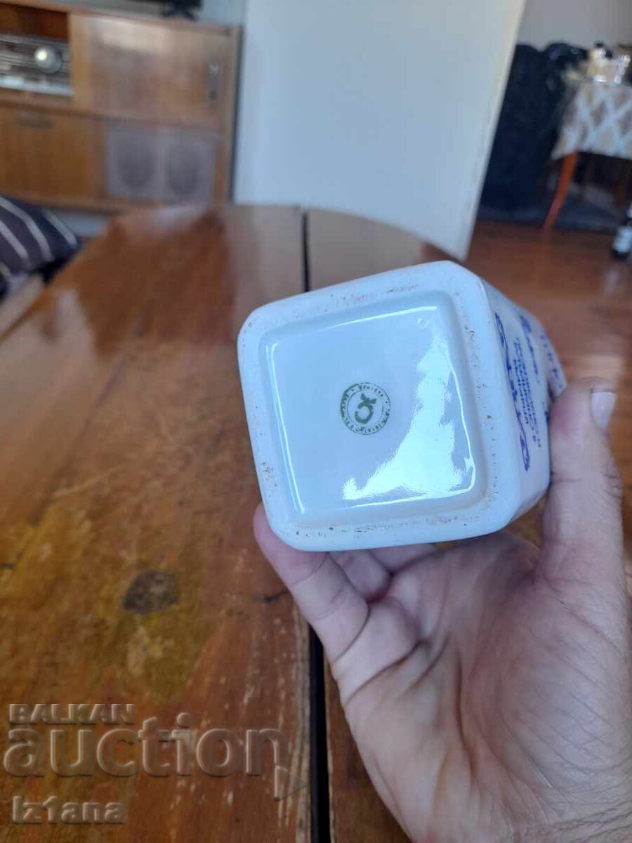 Sticlă veche de porțelan Mastica, Vinprom - 6