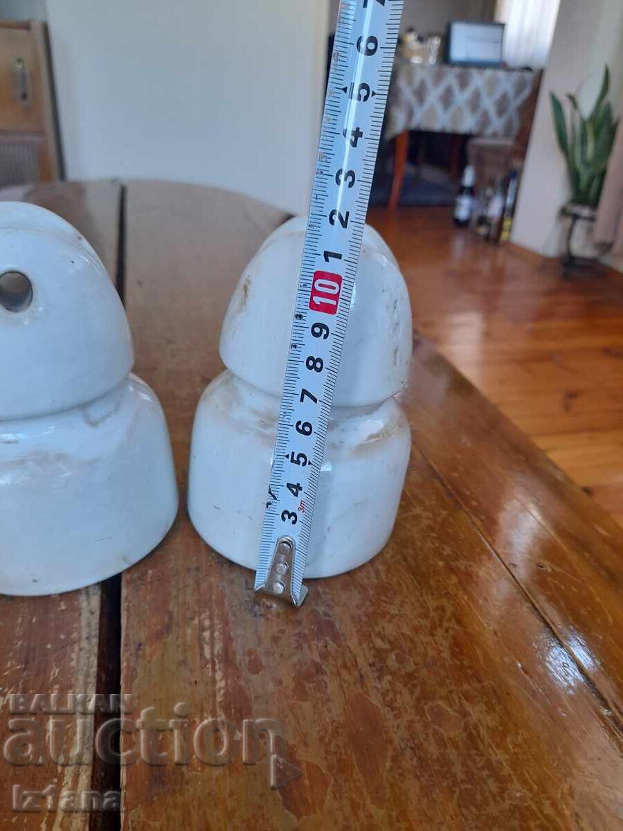 Auction  Old porcelain insulator, insulators
