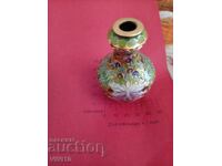 Vază veche email, cloisonné