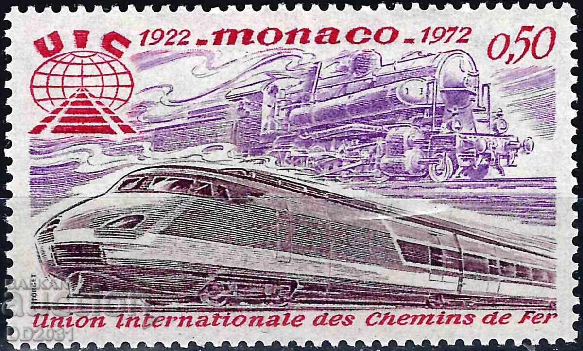Монако 1972 - локомотиви MNH Монако 1972 - локомотиви MNH