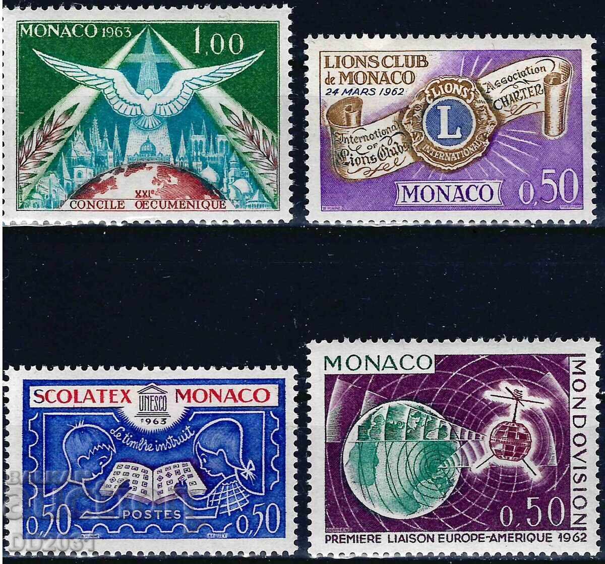 Monaco 1963 - lot ediții unice MNH