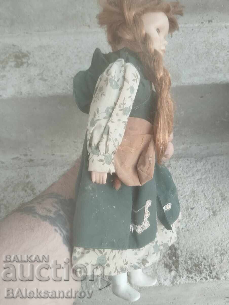 Cana veche cu picioare din porțelan - 7